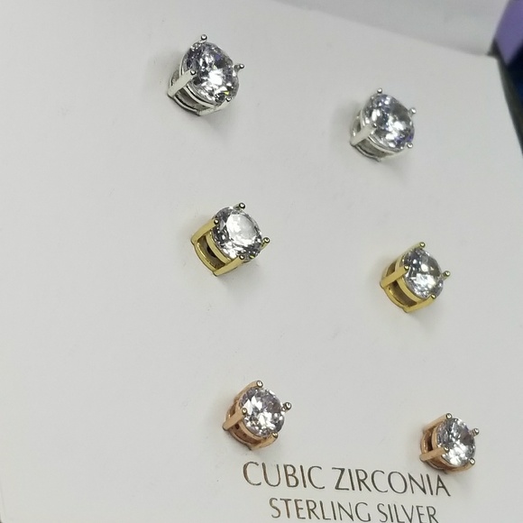 SALE Giani Bernini 18kt Rose Gold & Silver CZ - Picture 6 of 9